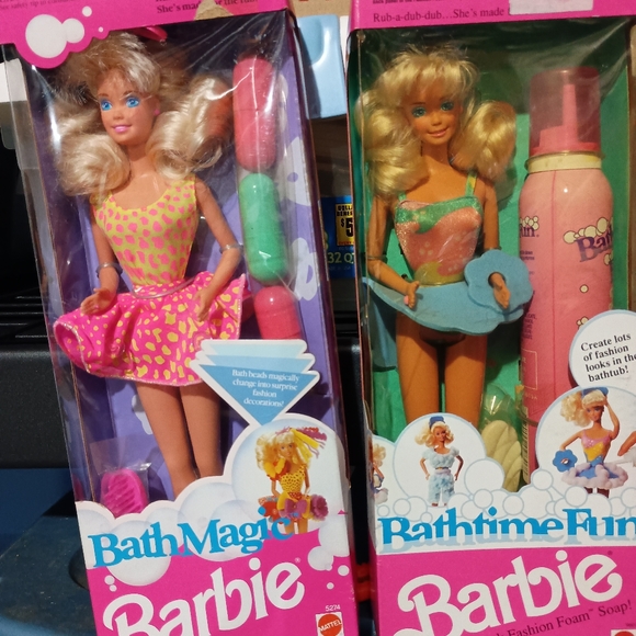 Bath Magic & Bathtime Fun Barbie Bundle - Picture 1 of 13